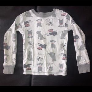 Girls Pajama Set by Carter’s with Puppy Pattern, Size 5t